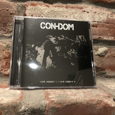 Con-Dom - Live Assault 1 / Live Assault 4 CD
