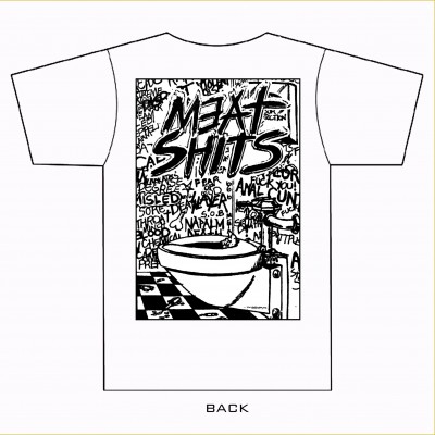 Meat Shits - Menstrual Samples TS (White)